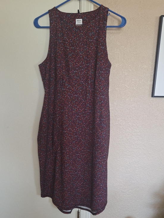Prana Dresses & Skirts - Prana Emerald Lake Sleeveless Midi Dress with Speckle Print